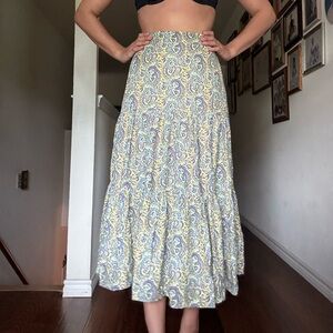Soul Sister Paisley Maxi Skirt